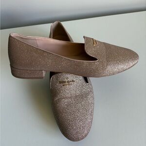 Kate Spade Glittery Loafers size 9